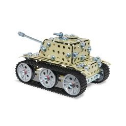Eitech C215 Baukasten "Panzer 2" Sandfarben Metall -Le Toy Van Geschäft 00215 2 Panzer sandfarben