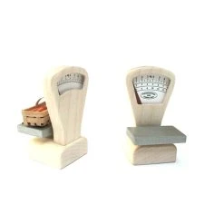 Liebe Holzspielzeug Liebe HANDARBEIT 46149 Miniatur Tafelwaage Für Kaufmannsladen
