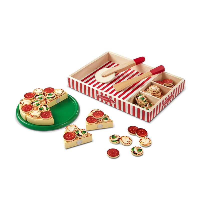 Melissa & Doug 10167 Pizza-Set Aus Holz 3 Melissa & Doug 10167 Pizza-Set Aus Holz