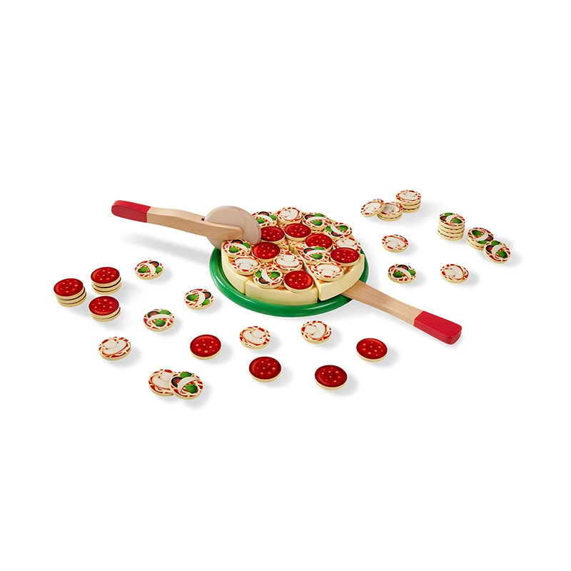 Melissa & Doug 10167 Pizza-Set Aus Holz 4 Melissa & Doug 10167 Pizza-Set Aus Holz – Bild 2