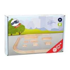 Legler 10257 Eisenbahnschienen-Set Für Holzschienenbahn -Le Toy Van Geschäft 10257 4 Schienenset