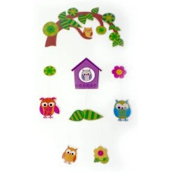 Hess 10262 Mobile "Eulen" Holzmobile Erzgebirge