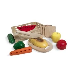 Melissa & Doug 10487 Lebensmittel-Set Zum Schneiden Holz