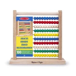 Melissa & Doug 10493 Abacus Zählrahmen Rechenrahmen Holz -Le Toy Van Geschäft 10493 2 Abacus