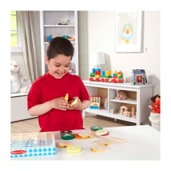 Melissa & Doug 10513 Sandwich-Set Spielset Holz -Le Toy Van Geschäft 10513 3 Sandwich Set