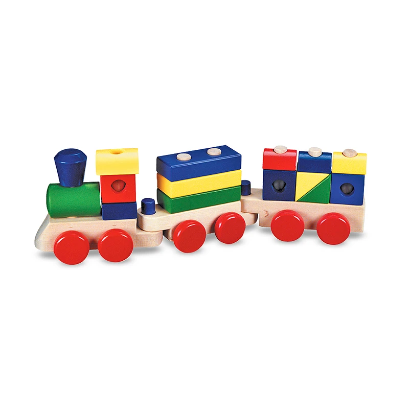 Melissa & Doug 10572 Zug Eisenbahn Zum Stecken Holzzug Holz 3 Melissa & Doug 10572 Zug Eisenbahn Zum Stecken Holzzug Holz