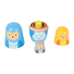 Legler 10620 Matrjoschka Eulen-Familie Holz -Le Toy Van Geschäft 10620 2 Matrjoschka Eulen Familie