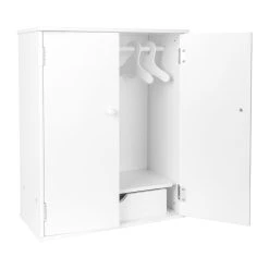 Legler 11213 Puppenschrank Weiss Für Kleine Puppenmuttis