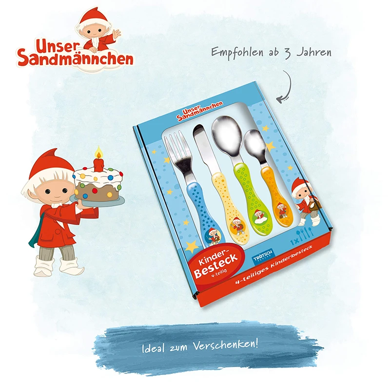 Trötsch 11510 Kinderbesteck "Unser Sandmann" 4 Trötsch 11510 Kinderbesteck "Unser Sandmann" – Bild 2