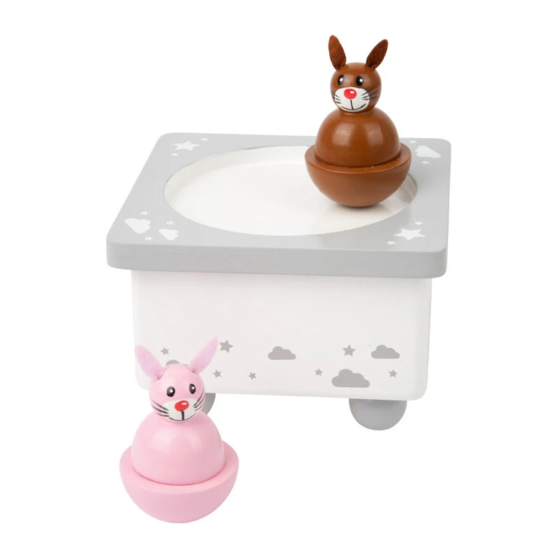 Legler 11581 Spieluhr "Hasentanz" Holz Melodie: La Le Lu... 4 Legler 11581 Spieluhr "Hasentanz" Holz Melodie: La Le Lu... – Bild 2