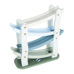 Legler 11651 Rennbahn "Blaues Wunder" Holz -Le Toy Van Geschäft 11651 2 Rennbahn Blaues Wunder