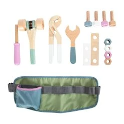 Legler 11874 Werkzeuggürtel "Nordic" Mit Werkzeug Aus Holz -Le Toy Van Geschäft 11874 2 Werkzeuggurtel Nordic