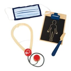 Legler 11917 Notarzt-Rucksack Arztkoffer Aus Holz -Le Toy Van Geschäft 11917 5 Notarzt Rucksack