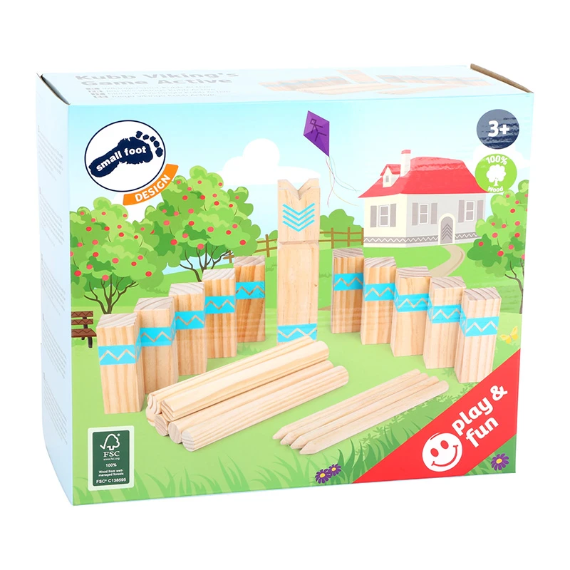 Legler 12036 Kubb 21-tlg. Wikingerspiel 30cm Holzspiel Gesellschaftsspiel 4 Legler 12036 Kubb 21-tlg. Wikingerspiel 30cm Holzspiel Gesellschaftsspiel – Bild 3