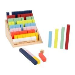 Legler 12214 Rechenstäbchen XL-Lernbox "Educate" Holz -Le Toy Van Geschäft 12214 4 Rechenstabchen XL Lernbox Educate