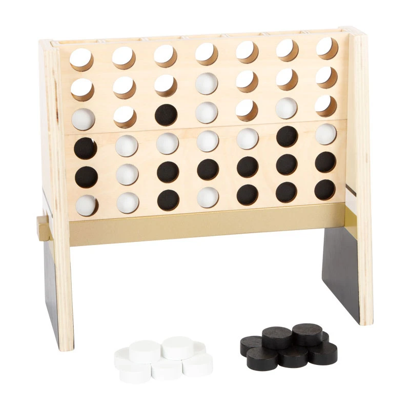 Legler 12219 Strategiespiel "Vier In Einer Reihe - Gold Edition" Holz 3 Legler 12219 Strategiespiel "Vier In Einer Reihe - Gold Edition" Holz