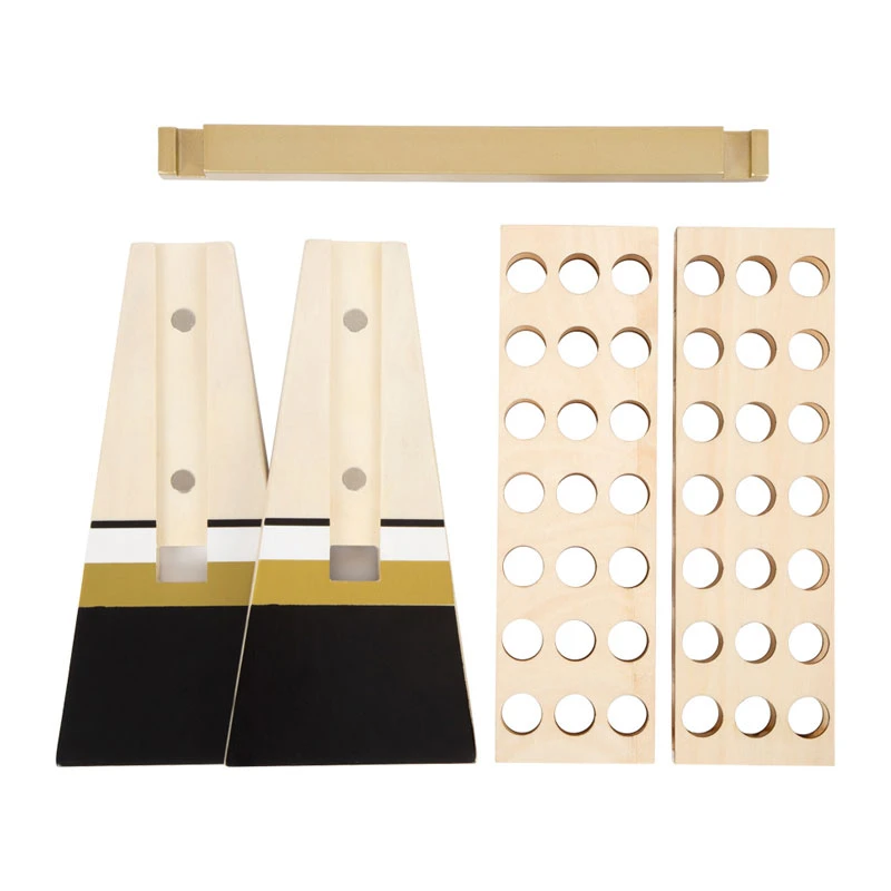 Legler 12219 Strategiespiel "Vier In Einer Reihe - Gold Edition" Holz 6 Legler 12219 Strategiespiel "Vier In Einer Reihe - Gold Edition" Holz – Bild 4