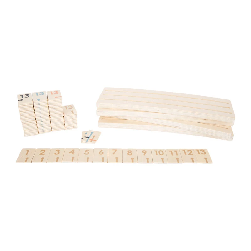 Legler 12224 Rummy "Gold Edition" Strategiespiel Holz 6 Legler 12224 Rummy "Gold Edition" Strategiespiel Holz – Bild 4