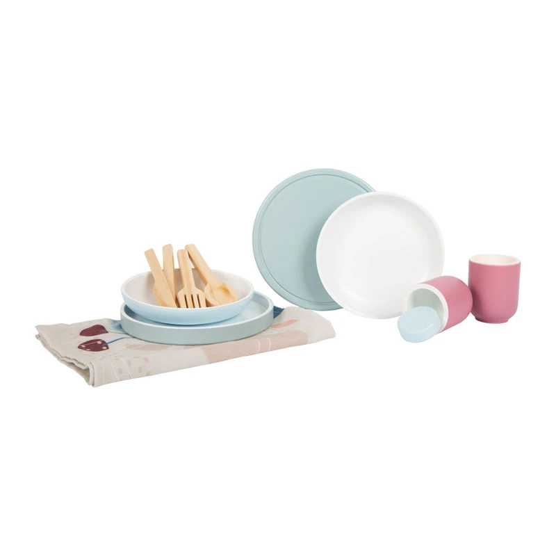 Legler 12245 Geschirr-Set "Tasty" Für Kinderküche Holz 4 Legler 12245 Geschirr-Set "Tasty" Für Kinderküche Holz – Bild 2