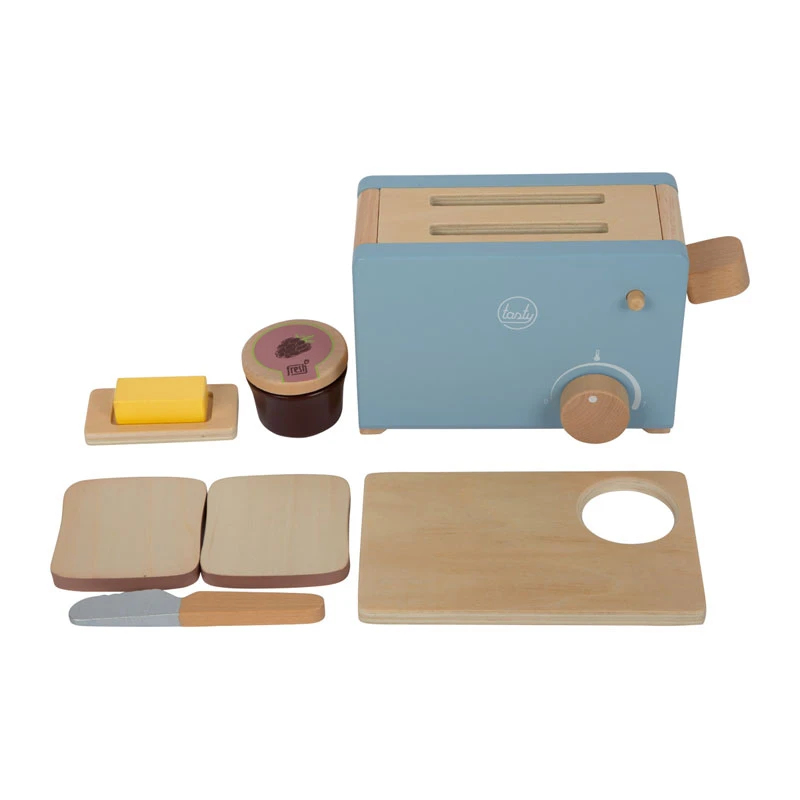 Legler 12246 Toaster-Set "Tasty" Für Kinderküche Holz 5 Legler 12246 Toaster-Set "Tasty" Für Kinderküche Holz – Bild 3