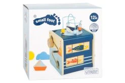 Legler 12312 Motorikwürfel "Großer Ozean" Blau Holz -Le Toy Van Geschäft 12312 6 Motorikwurfel Grosser Ozean