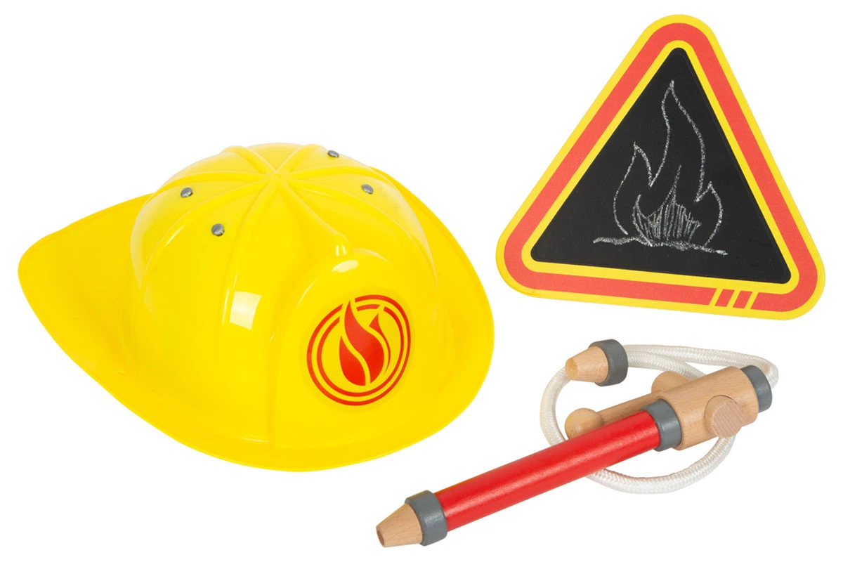 Legler 12361 Feuerwehr-Rucksack Mit Axt, Helm, Megafon, Handy Usw. 4 Legler 12361 Feuerwehr-Rucksack Mit Axt, Helm, Megafon, Handy Usw. – Bild 2