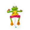 Hess 12429 Hampelmann "Hampel-Frosch" Mit Ball Holz Erzgebirge -Le Toy Van Geschäft 12429 Frosch mit Ball