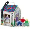 Melissa & Doug 12505 Motorikhaus Schlösser Und Klingel + Puppen 2 Melissa & Doug 12505 Motorikhaus Schlösser Und Klingel + Puppen -Le Toy Van Geschäft 12505 1 Motorikhaus