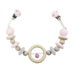 Hess 12969 Wagenkette Nature Rosa Holz Erzgebirge