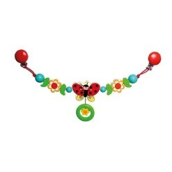 Hess 12993 Wagenkette "Ladybird" Für Kinderwagen Holz Erzgebirge