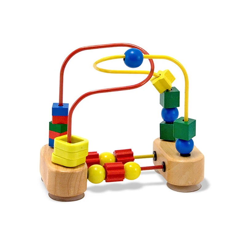 Melissa & Doug 13042 Motorikschleife "Holzperlenirrgarten" Motorikspiel 4 Melissa & Doug 13042 Motorikschleife "Holzperlenirrgarten" Motorikspiel – Bild 2