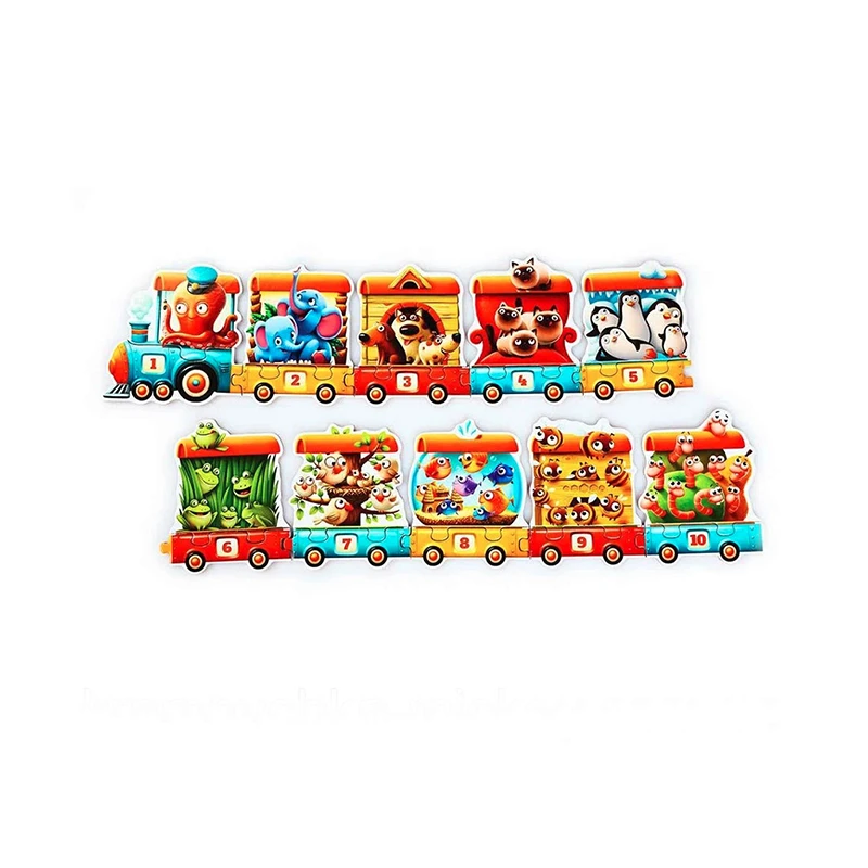 Cubika 13050 Puzzlebox "Train" Anlegepuzzle 20-teilig, 94 Cm Lang! Ukrainian Toys 3 Cubika 13050 Puzzlebox "Train" Anlegepuzzle 20-teilig, 94 Cm Lang! Ukrainian Toys