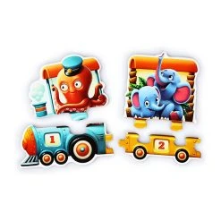 Cubika 13050 Puzzlebox "Train" Anlegepuzzle 20-teilig, 94 Cm Lang! Ukrainian Toys 7 Cubika 13050 Puzzlebox "Train" Anlegepuzzle 20-teilig, 94 Cm Lang! Ukrainian Toys -Le Toy Van Geschäft 13050 2 Puzzlebox Train