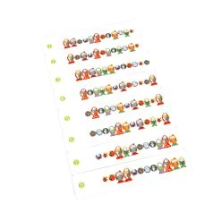 Cubika 13647 Fädelspiel "Fische" 13-teilig Holz Ukrainian Toys 8 Cubika 13647 Fädelspiel "Fische" 13-teilig Holz Ukrainian Toys -Le Toy Van Geschäft 13647 3 Fadelspiel Fische