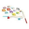 Cubika 13739 Fishing Game - Angelspiel 14-teilig Holz Ukrainian Toys -Le Toy Van Geschäft 13739 1 Fishing Game