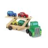 Melissa & Doug 14096 Autotransporter Mit 4 Autos Holz -Le Toy Van Geschäft 14096 1 Autotransporter
