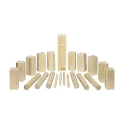 Goki 15166 Wikingerspiel "Kubb" 21-tlg. 30cm Holzspiel Gesellschaftsspiel