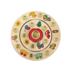 Hess 15628 Geburtstagsring-Set 3 Ringe 13 Tüllen Holz Erzgebirge