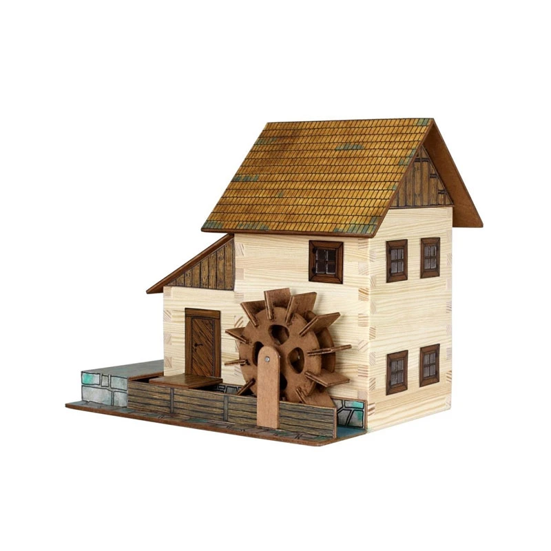Walachia W16 "Wassermühle" Modellbaukasten 1:32 Holz 3 Walachia W16 "Wassermühle" Modellbaukasten 1:32 Holz
