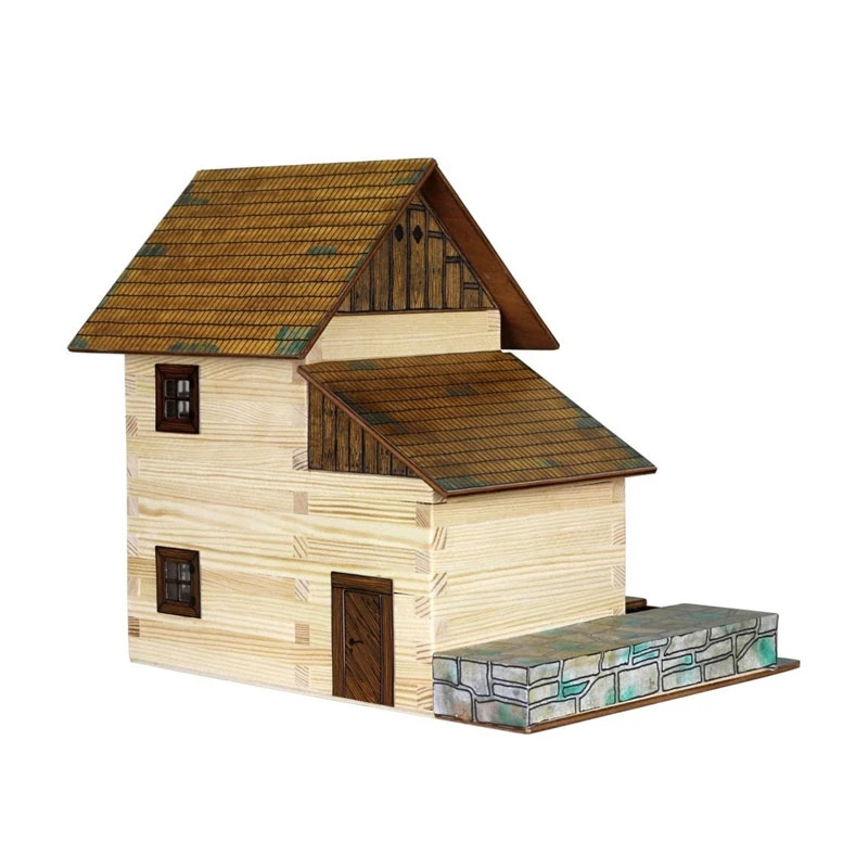 Walachia W16 "Wassermühle" Modellbaukasten 1:32 Holz 4 Walachia W16 "Wassermühle" Modellbaukasten 1:32 Holz – Bild 2