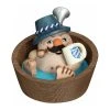 Seiffener Volkskunst 18930 Räuchermann "Franzl Im Pool" Kugel-Räucherfigur Erzgebirge