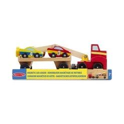 Melissa & Doug 19390 Magnetischer Autoverladekran Holz