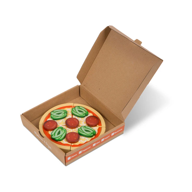 Melissa & Doug 19465 Pizzaofen Mit Theke Holz 5 Melissa & Doug 19465 Pizzaofen Mit Theke Holz – Bild 3