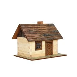 Walachia W1 "Holzbaude" Modellbaukasten Holzhütte 1:32 Holz