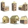 Walachia W21 "Vario XL" 184-teilig Holzbaukasten Haus 2 Walachia W21 "Vario XL" 184-teilig Holzbaukasten Haus -Le Toy Van Geschäft 21 Vario XL 184 alle