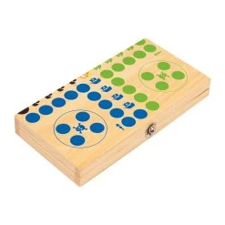 Legler 10951 Ludo "Pirateninsel" Holz 16 Piratenfiguren -Le Toy Van Geschäft 2430 3 Ludo Pirateninsel