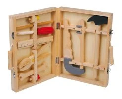 Legler 2479 Werkzeugkoffer "Maik" Aus Holz Holzwerkzeug 29x21cm