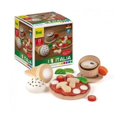 Erzi 28148 Sortierung "Italien" Set Für Kinderküche Holz