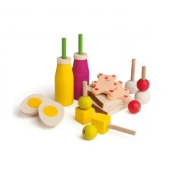 Erzi 28159 Picknick-Set Für Kaufladen Und Kinderküche Holz