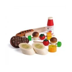 Erzi 28199 Grill-Party-Set Für Kinderküche Holz -Le Toy Van Geschäft 28199 2 Grillparty Set